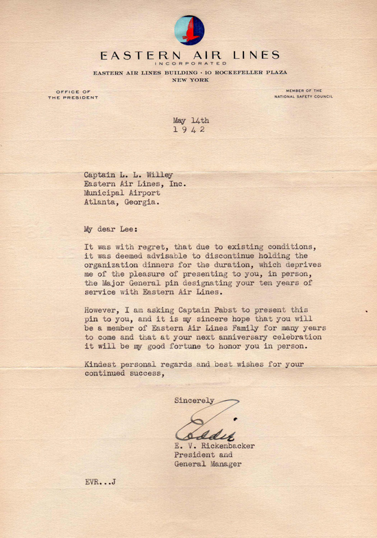 Letter, May 15, 1942